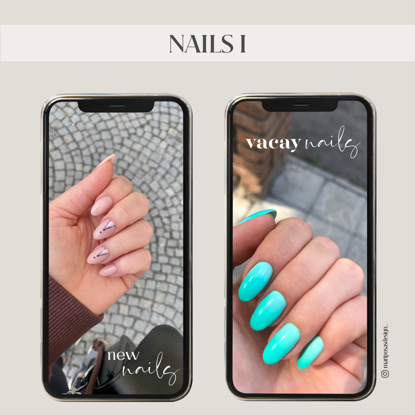 NAILS I | 20 STORY STICKER