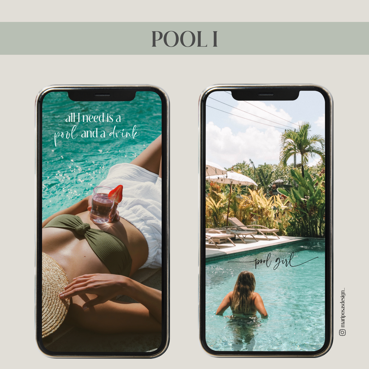 POOL BASIC I | 30 STORY STICKER