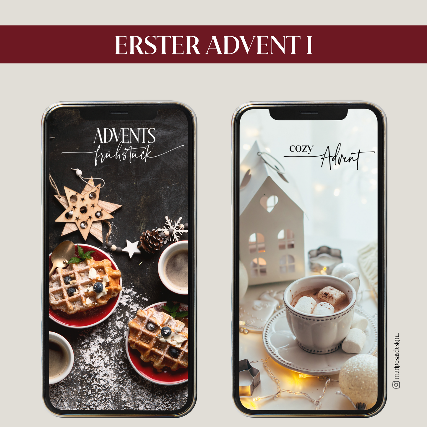 ERSTER ADVENT I | 20 STORY STICKER