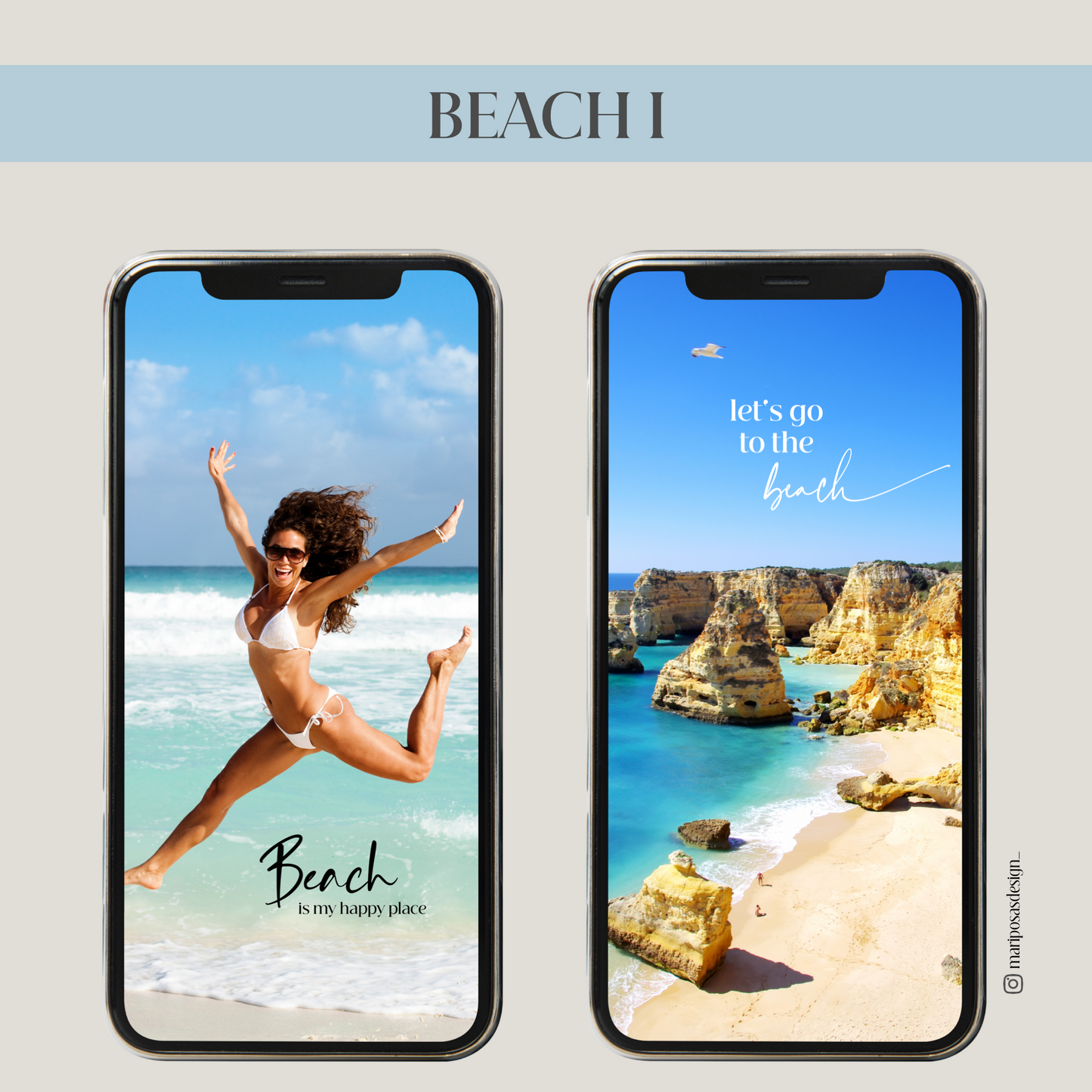 BEACH I | 30 STORY STICKER