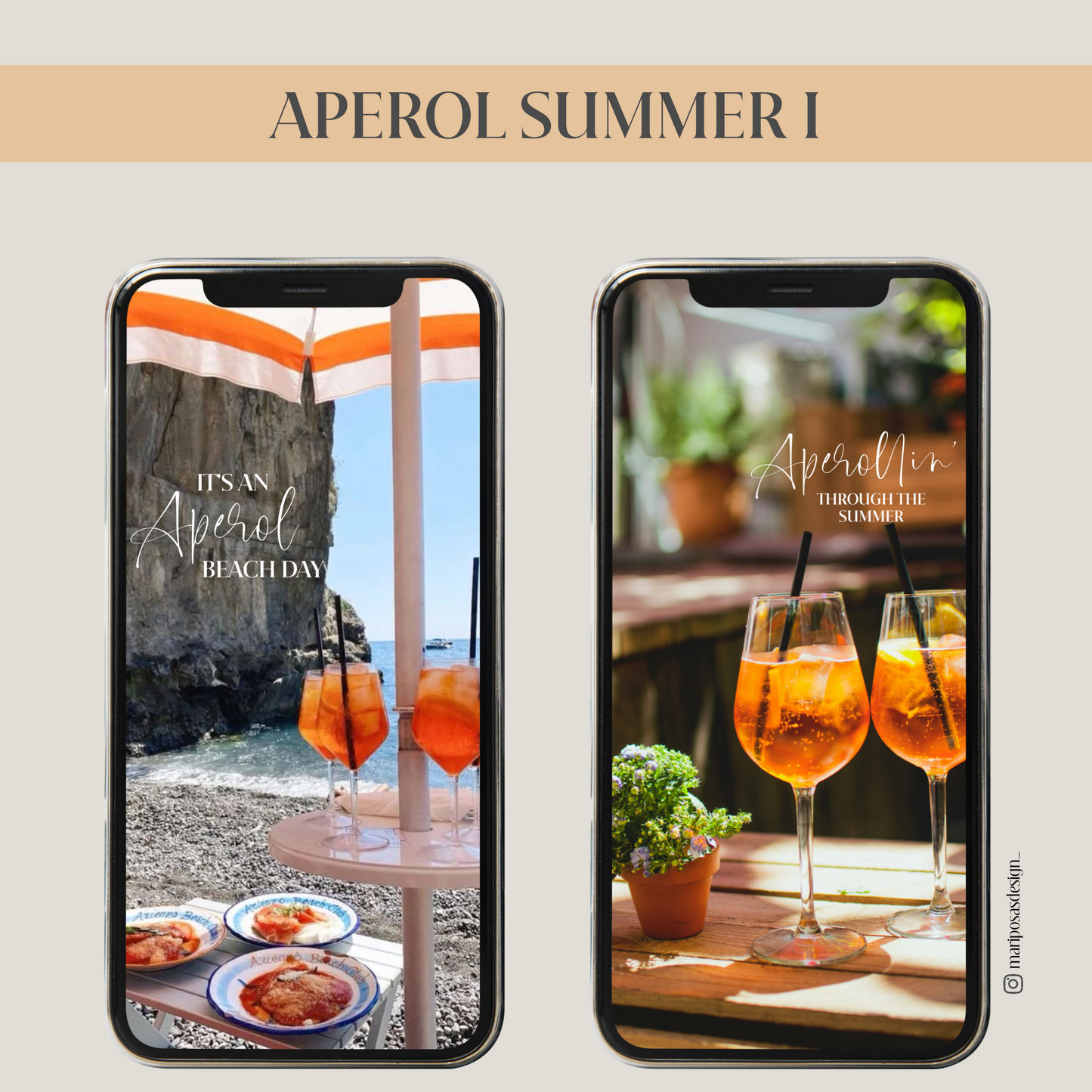 APEROL SUMMER I | 30 STORY STICKER