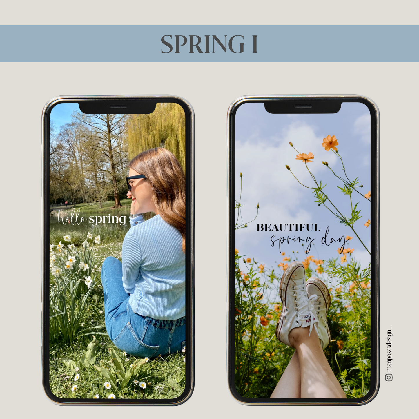 SPRING I | 20 STORY STICKER