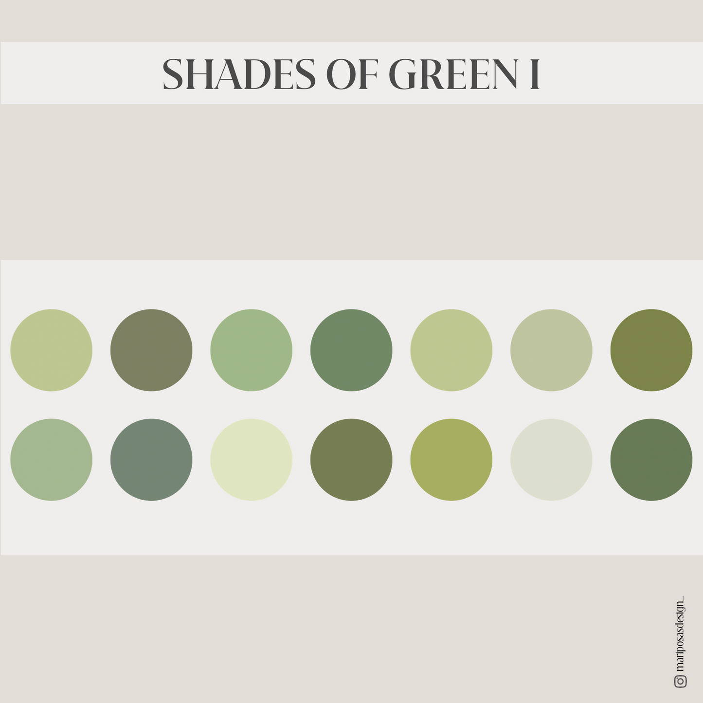 SHADES OF GREEN I | 20 HIGHLIGHT COVER