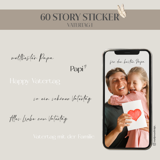 VATERTAG I | 60 STORY STICKER