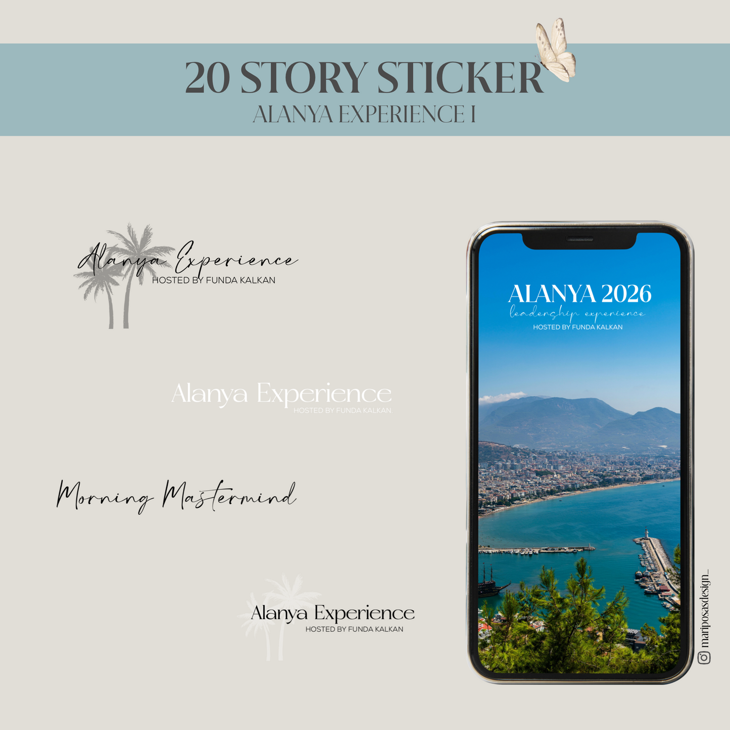 ALANYA EXPERIENCE | 20 STORY STICKER
