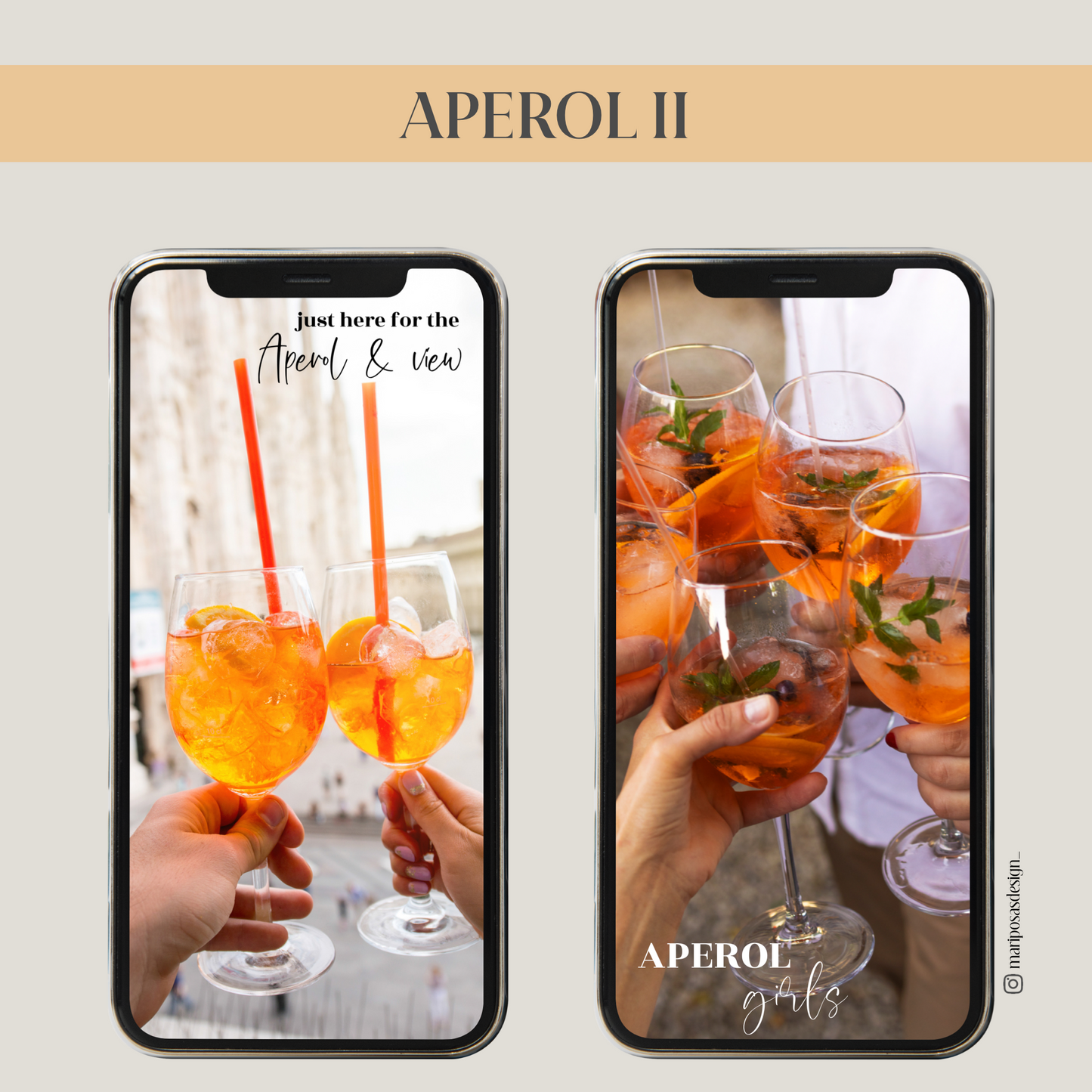 APEROL II | 40 STORY STICKER