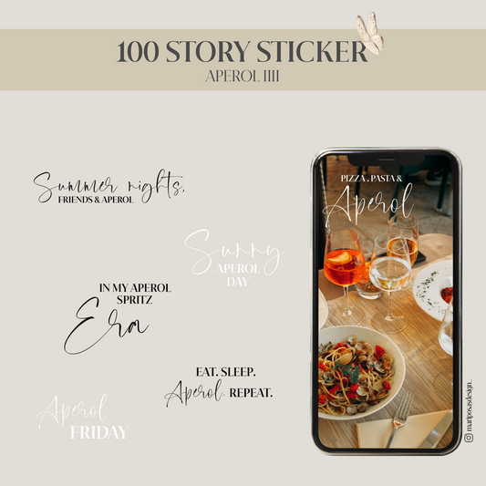 APEROL IIII | 100 STORY STICKER
