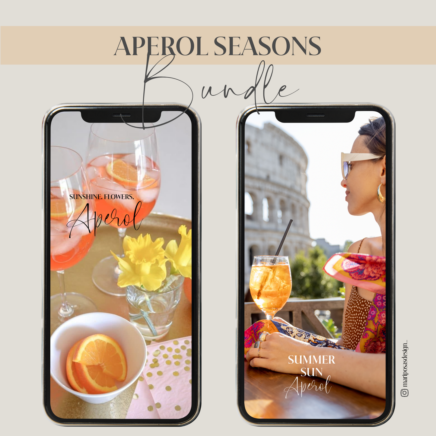 BUNDLE APEROL SEASONS | 100 STORY STICKER