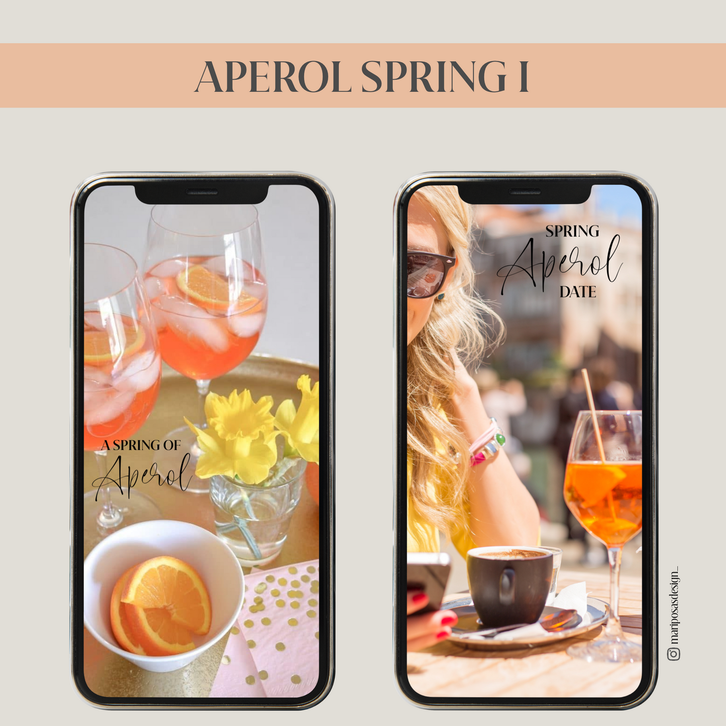 APEROL SPRING I | 20 STORY STICKER