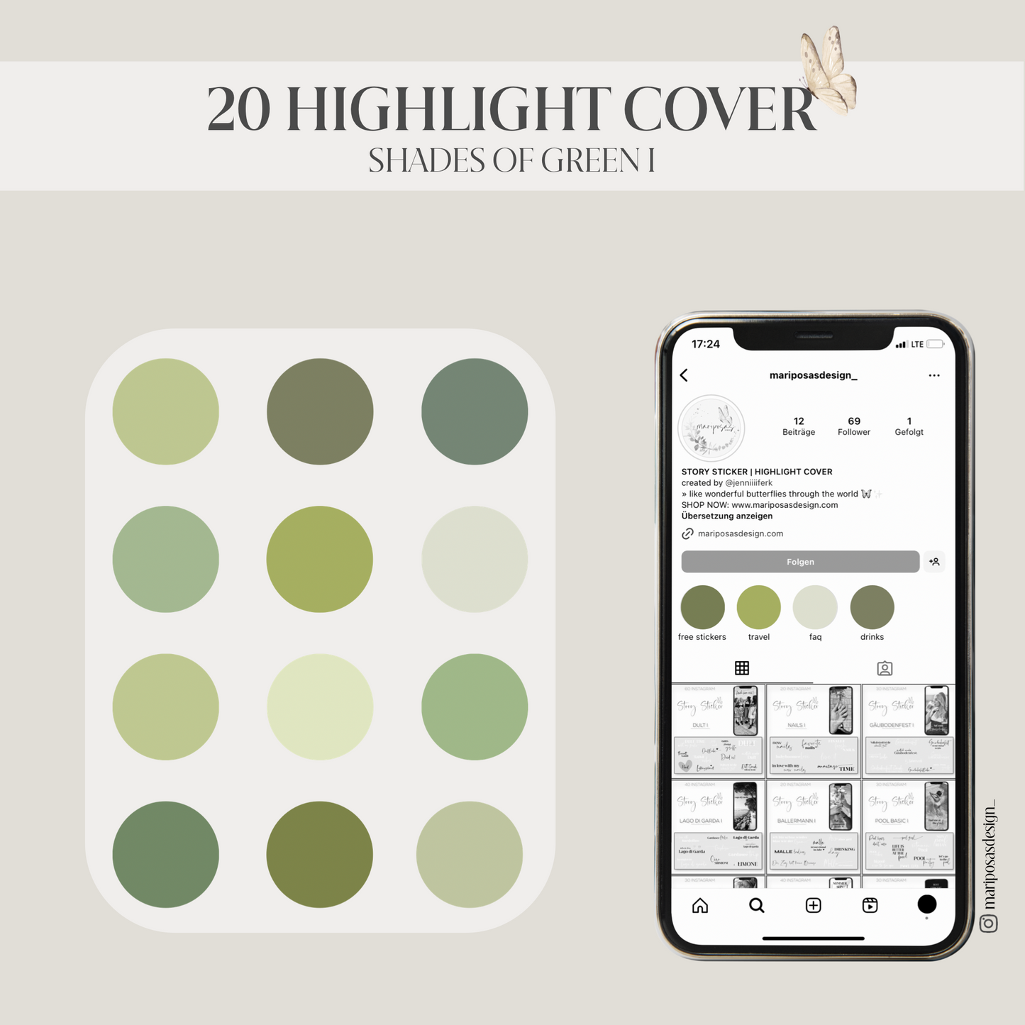 SHADES OF GREEN I | 20 HIGHLIGHT COVER
